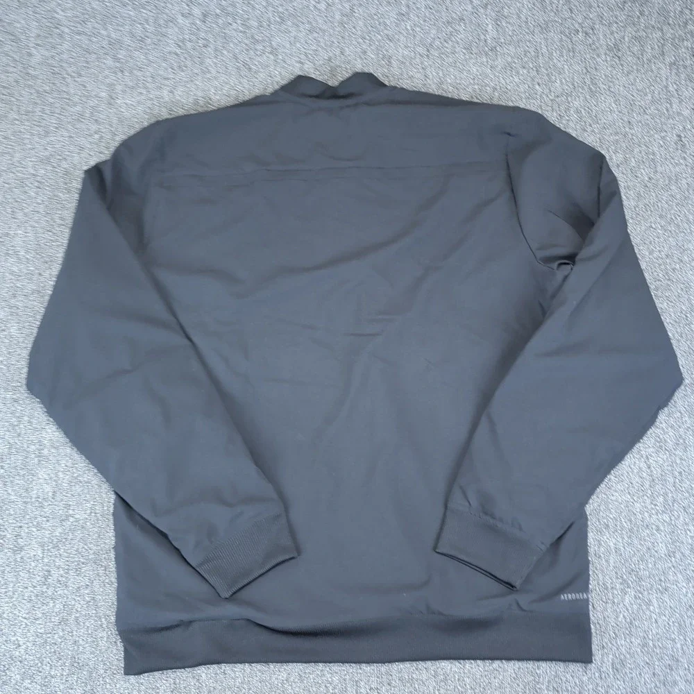 Adidas Gorpcore Aeroready Full Zip Bomber Jacket Mens XLT Black FQ1308